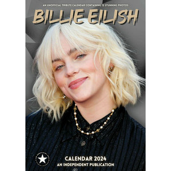 Calendrier 2024 Billie Eilish format A3 Calendrier 2024 Billie Eilish format A3