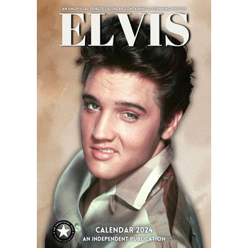 Calendrier 2024 Elvis Presley A3 Calendrier 2024 Elvis Presley A3