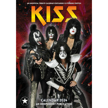 Calendrier 2024 Kiss format A3 Calendrier 2024 Kiss format A3