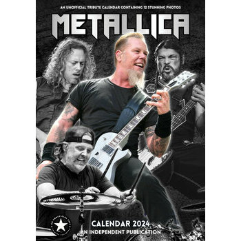 Calendrier 2024 Metallica format A3