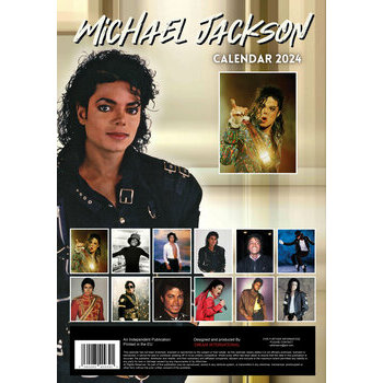 Calendrier 2024 Michael Jackson A3 Calendrier 2024 Michael Jackson A3