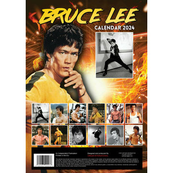 Calendrier 2024 Bruce lee format A3 Calendrier 2024 Bruce lee format A3