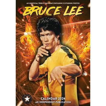 Calendrier 2024 Bruce lee format A3 Calendrier 2024 Bruce lee format A3