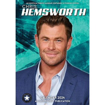 Calendrier 2024 Chris Hemsworth format A3
