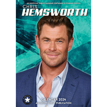 Calendrier 2024 Chris Hemsworth format A3 Calendrier 2024 Chris Hemsworth format A3