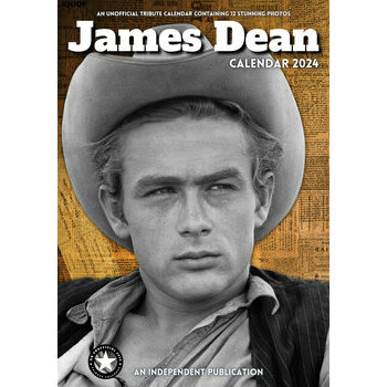Calendrier 2024 James Dean format A3 Calendrier 2024 James Dean format A3