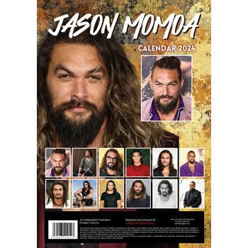 Calendrier 2024 Jason Momoa format A3 Calendrier 2024 Jason Momoa format A3