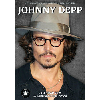 Calendrier 2024 Johnny Depp format A3