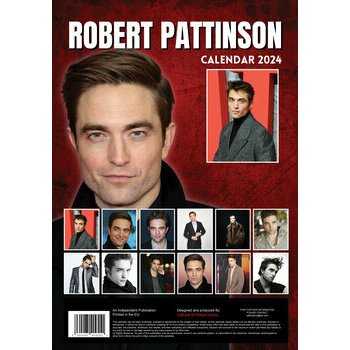Calendrier 2024 Robert Pattinson A3