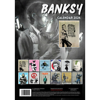 Calendrier 2024 Banksy format A3
