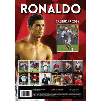 Calendrier 2024 Cristiano Ronaldo format A3 Calendrier 2024 Cristiano Ronaldo format A3