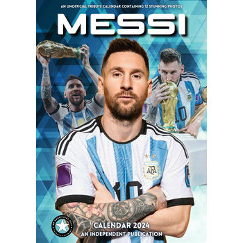 Calendrier 2024 Lionel Messi format A3 Calendrier 2024 Lionel Messi format A3