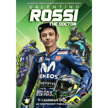 Calendrier 2024 Valentino Rossi format A3