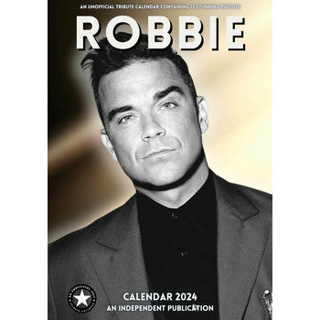 Calendrier 2024 Robbie William A3 Calendrier 2024 Robbie William A3