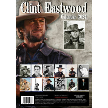 Calendrier 2024 Clint Eastwood A3 Calendrier 2024 Clint Eastwood A3