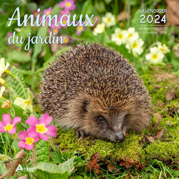 Calendrier 2024 Animaux du jardin