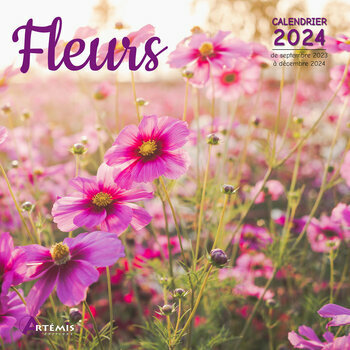 Calendrier 2024 Fleurs de nos jardins