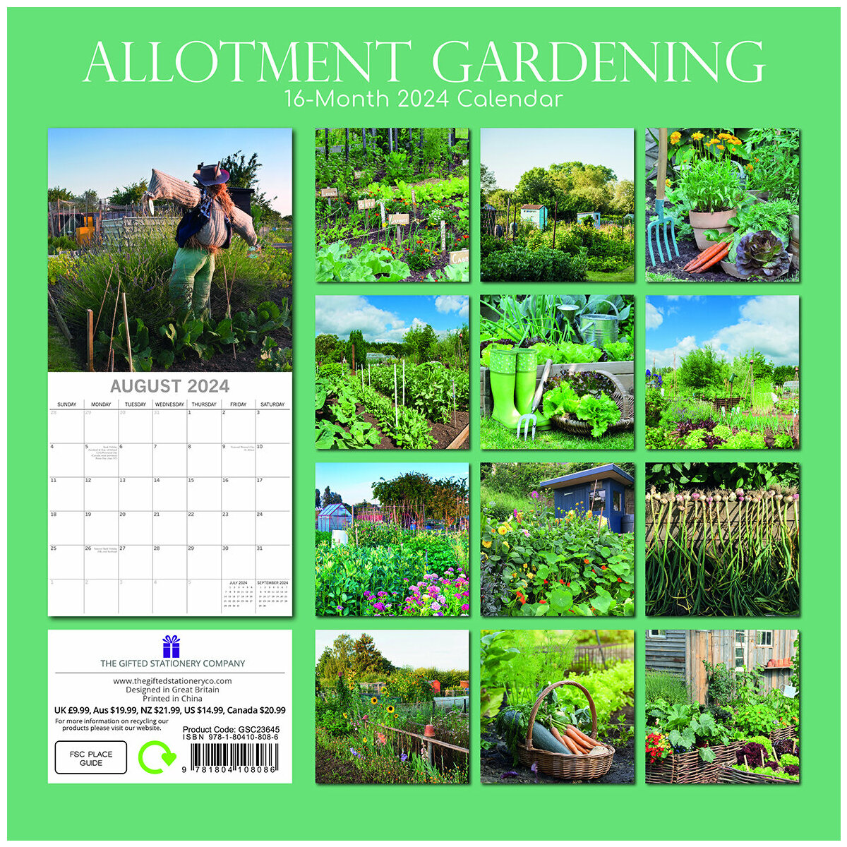 calendrier Potager 2024