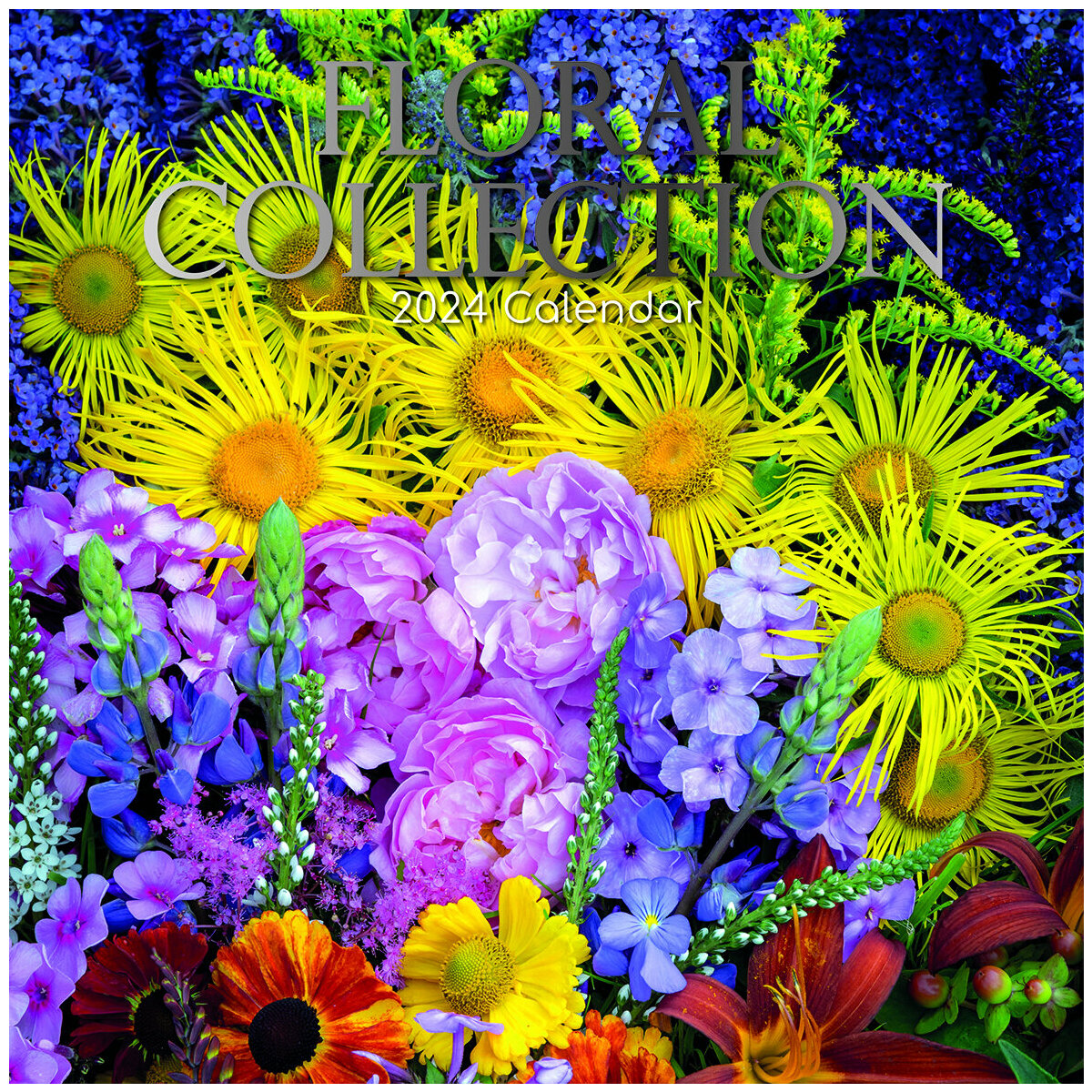 calendrier Fleur du jardin 2024