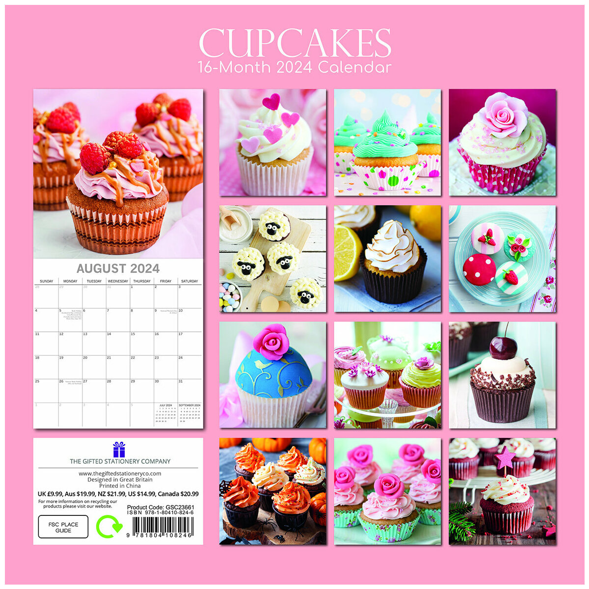 calendrier Cup cake 2024
