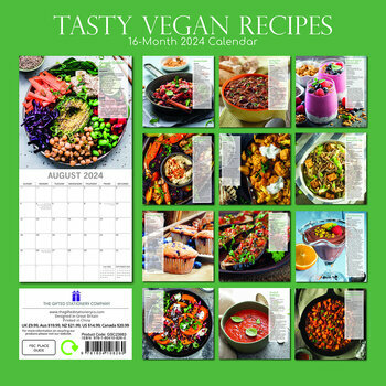 Calendrier 2024 Recette vegan