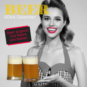 Calendrier 2024 Photo rétro bière Calendrier 2024 Photo rétro bière