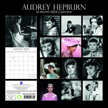 Calendrier 2024 Audrey Hepburn Calendrier 2024 Audrey Hepburn