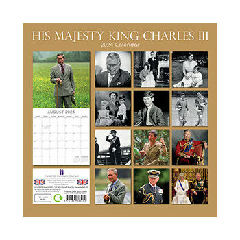 Calendrier 2024 Roi Charles III