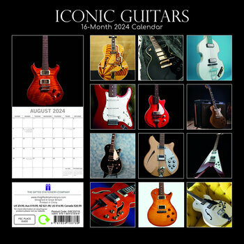 Calendrier 2024 Guitare mythique Calendrier 2024 Guitare mythique