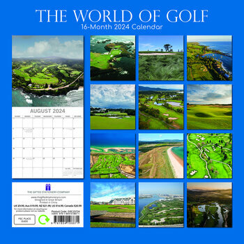 Calendrier 2024 Golf