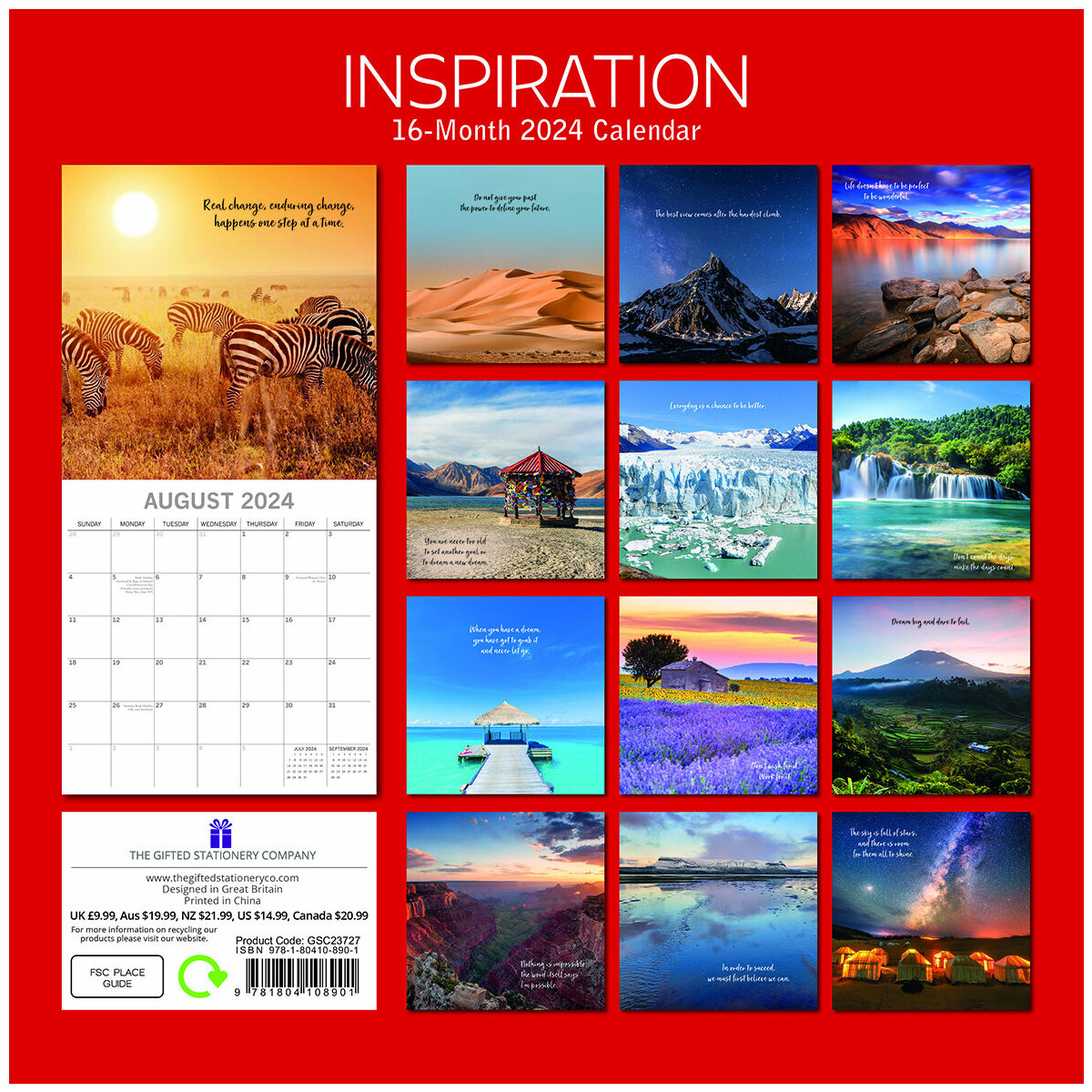 Calendrier 2024 Inspiration