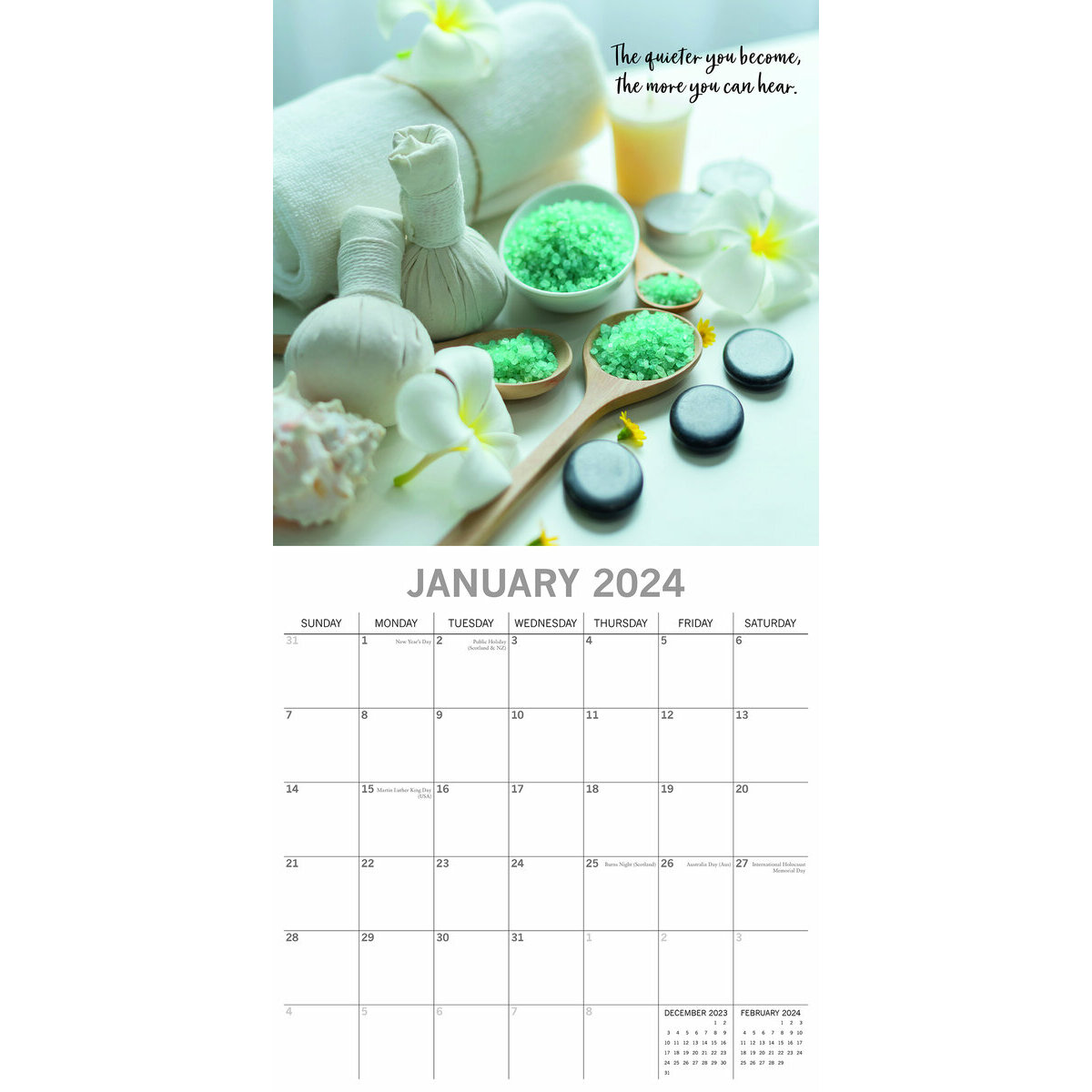 Calendrier 2024 Zen Calendrier 2024 Zen