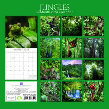 Calendrier 2024 Jungle