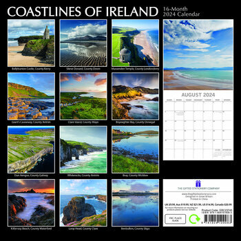 Calendrier 2024 Côte d'Irlande