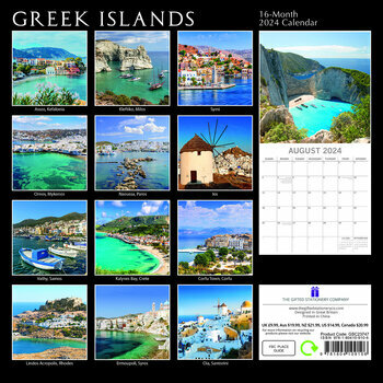 Calendrier 2024 Iles grecques