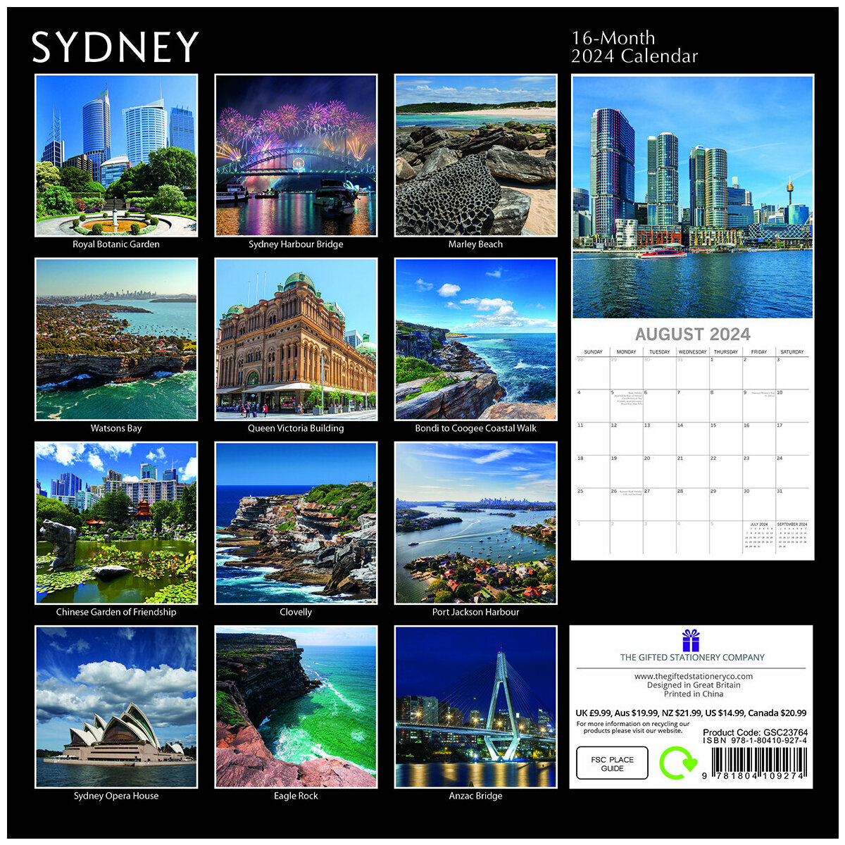 Calendrier 2024 Sydney