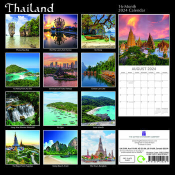 Calendrier 2024 Thaïlande