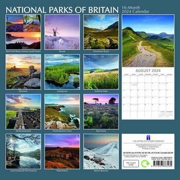 Calendrier 2024 Parcs nationaux Anglais Calendrier 2024 Parcs nationaux Anglais