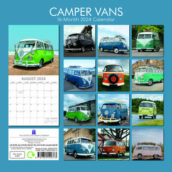 Calendrier 2024 Combi Volkswagen Calendrier 2024 Combi Volkswagen