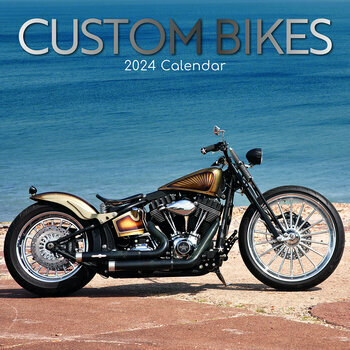 Calendrier 2024 Moto customisée