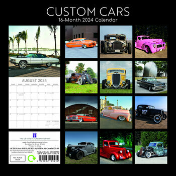 Calendrier 2024 Voiture customisée Calendrier 2024 Voiture customisée