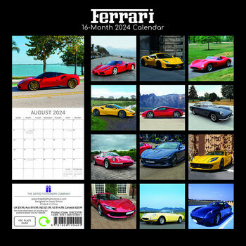 Calendrier 2024 Ferrari Calendrier 2024 Ferrari