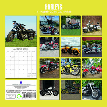 Calendrier 2024 Harley Davidson