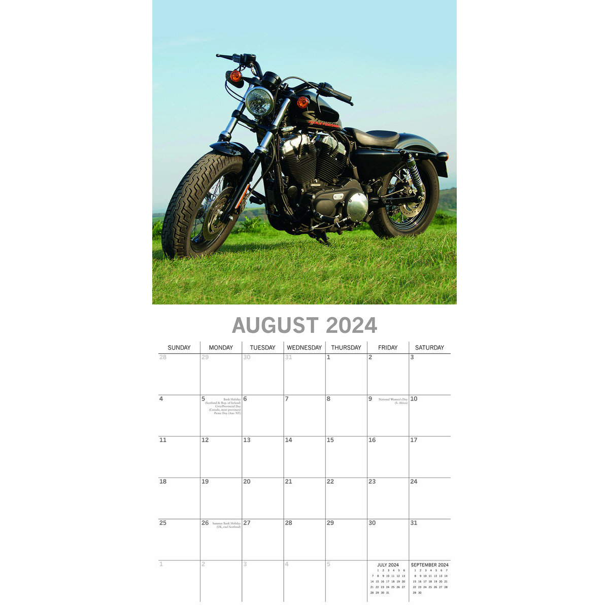 Calendrier 2024 Harley Davidson