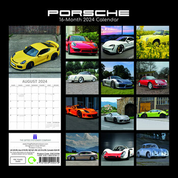 Calendrier 2024 Porsche