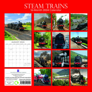 Calendrier 2024 Train à vapeur Calendrier 2024 Train à vapeur