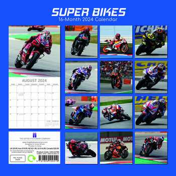 Calendrier 2024 Moto de course Calendrier 2024 Moto de course
