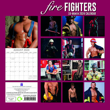 Calendrier 2024 Sexy pompier Calendrier 2024 Sexy pompier