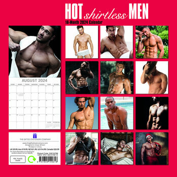 Calendrier 2024 Sexy homme torse nu