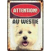 Plaque westie